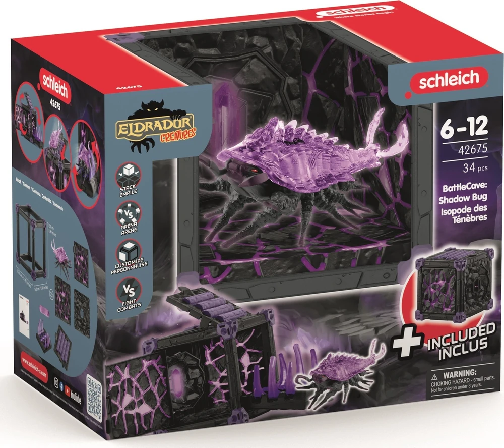 Schleich - „BattleCave“ šešėlių klaida (42675)