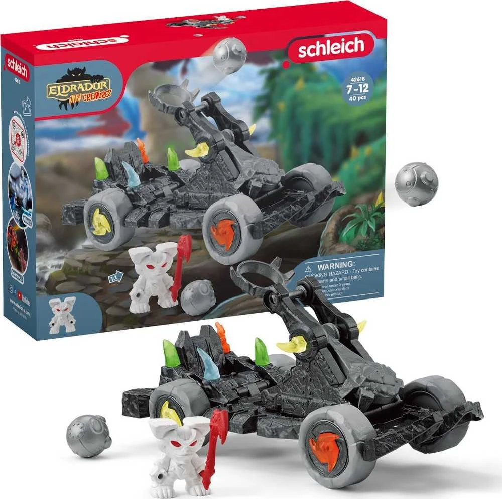 SCHLEICH ELDRADOR Katapulta su mini būtybe