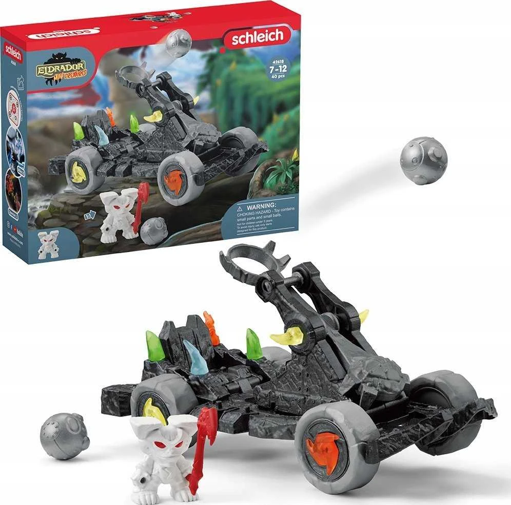 SCHLEICH ELDRADOR Katapulta su mini būtybe