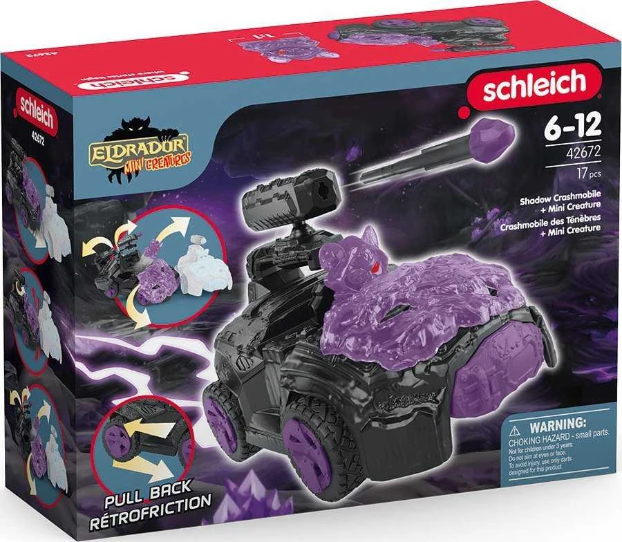 Schleich Figūrėlė su koviniu Eldrador šešėlio automobiliu