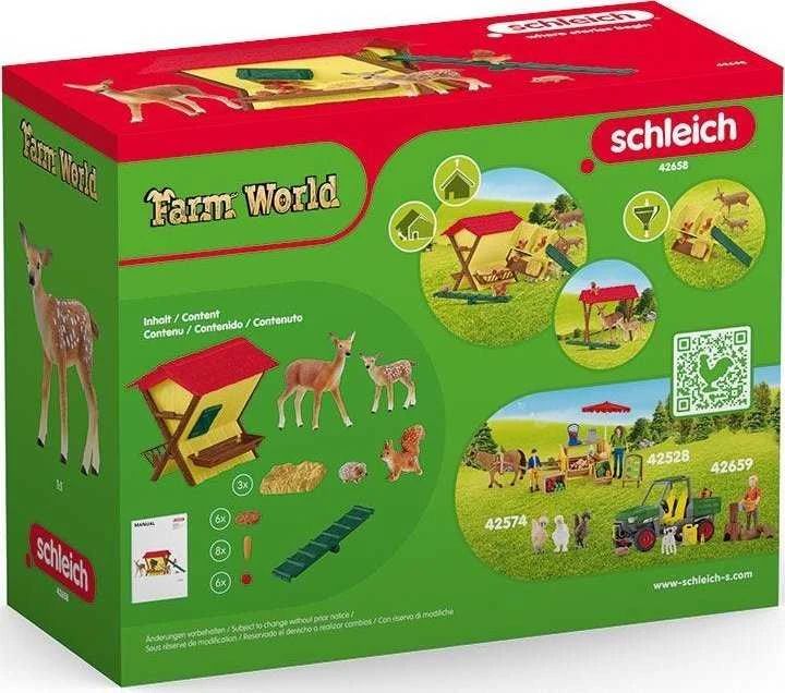 SCHLEICH FARM WORLD Miško gyvūnų maitinimas