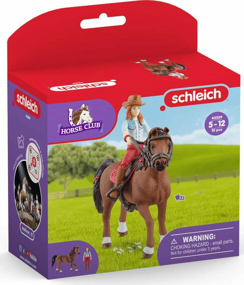 Schleich Horse Club Hannah & Cayenne figūrėlės