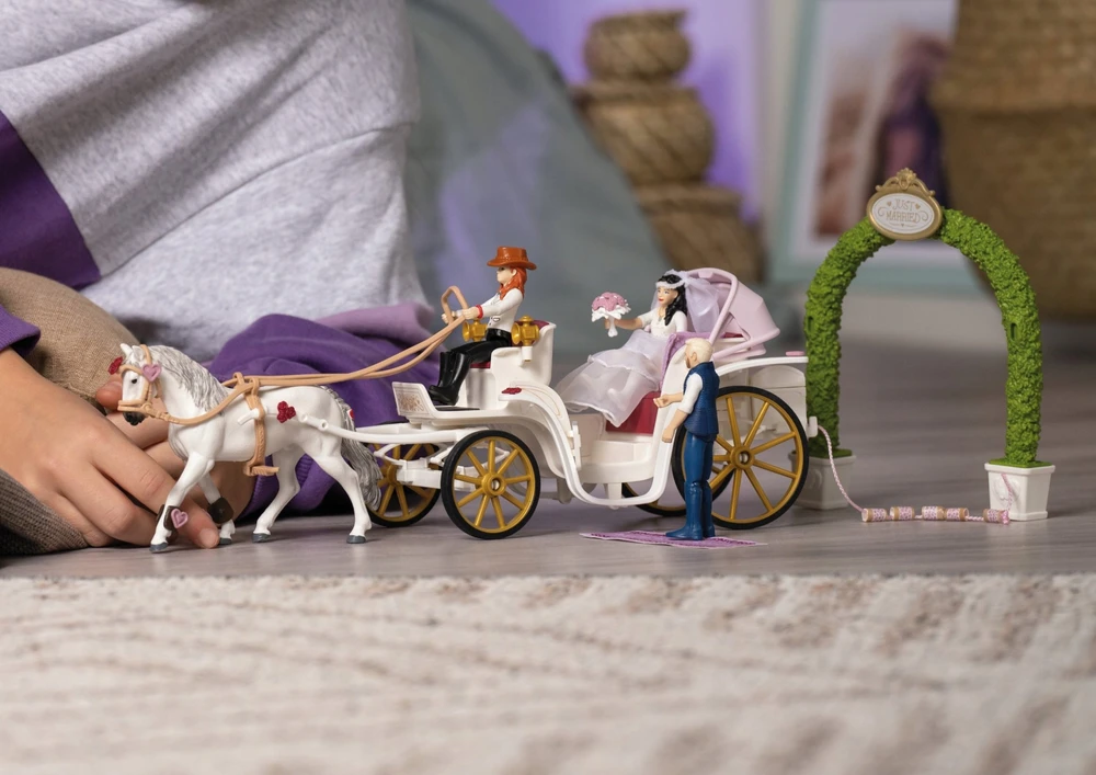 SCHLEICH HORSE CLUB Vestuvinė karieta