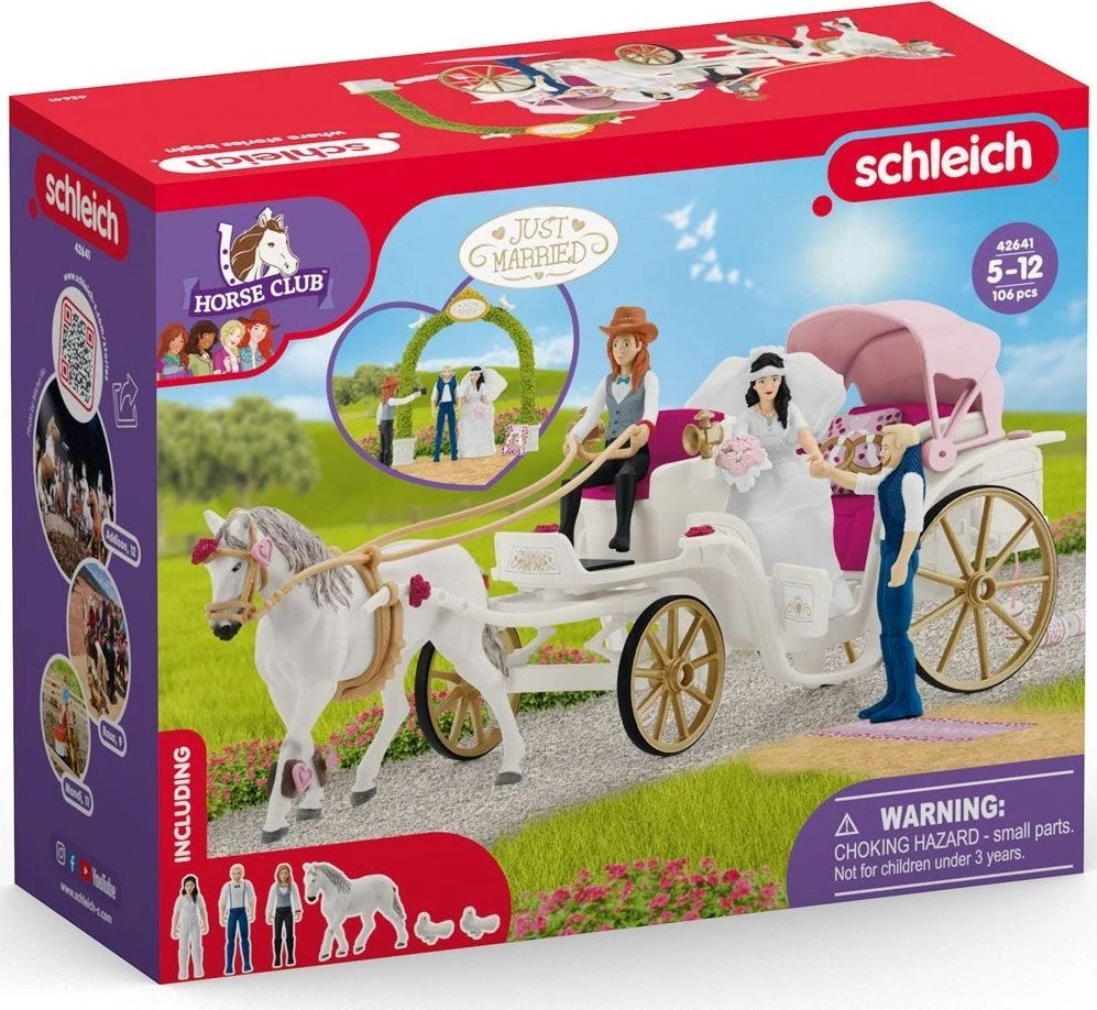 SCHLEICH HORSE CLUB Vestuvinė karieta