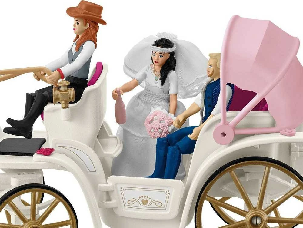 SCHLEICH HORSE CLUB Vestuvinė karieta
