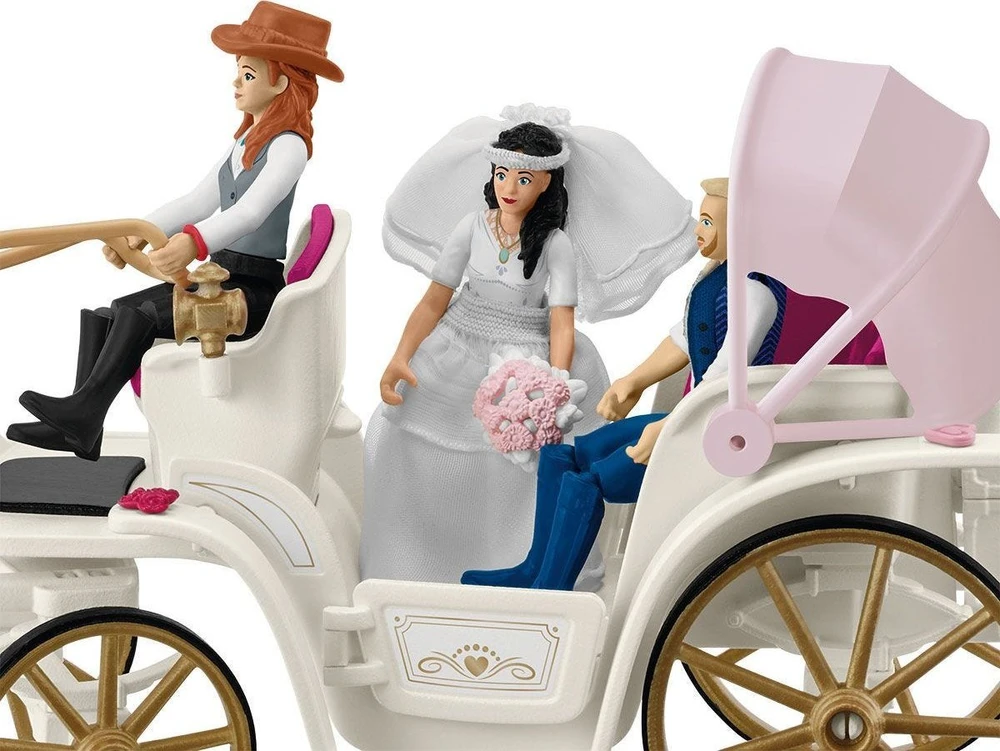 SCHLEICH HORSE CLUB Vestuvinė karieta