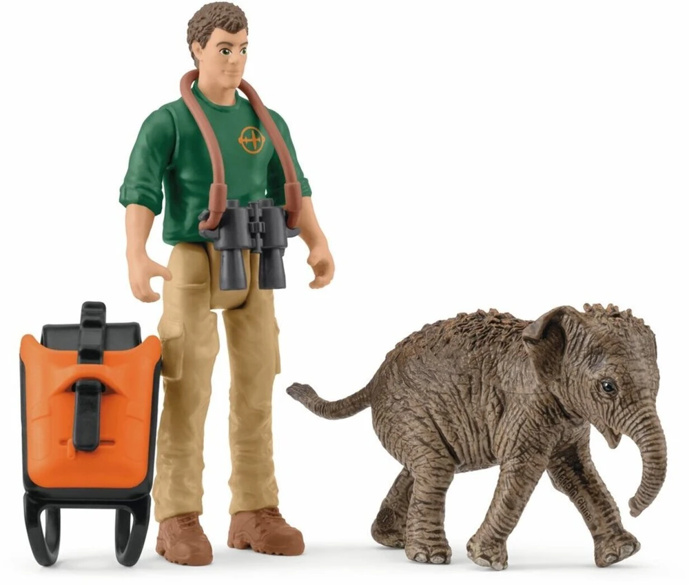 Schleich Kišeninis Tyrėjas Ekskursijoje