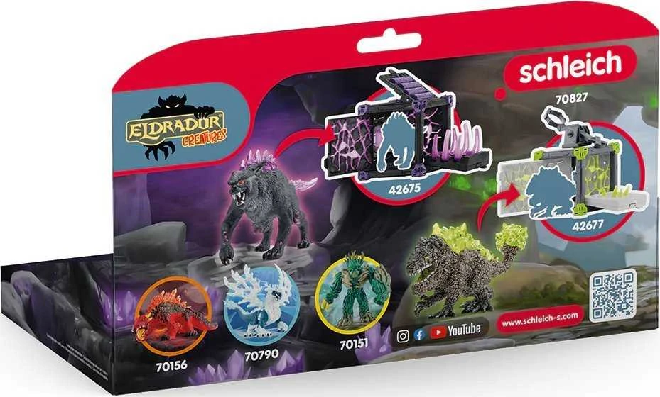 Schleich Figūrėlės Ryś Cienia ir Kamienna Bestia Eldrador