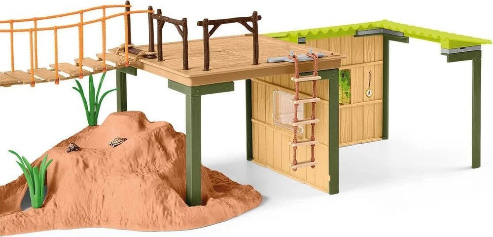 Schleich Figūrėlių rinkinys nuotykių ieškotojų stotis Wild Life