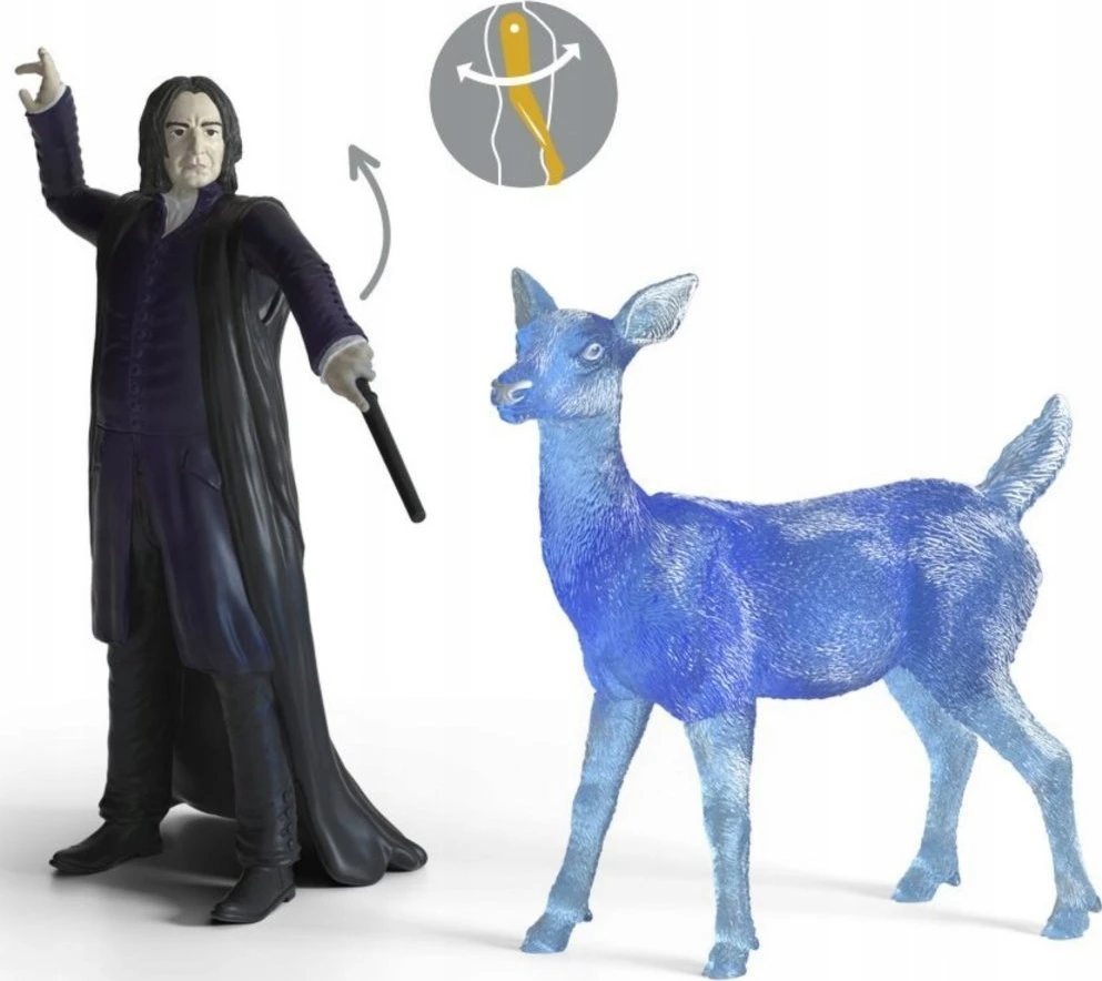 Schleich Figūrėlės Harry Potter Snape ir patronas elnias