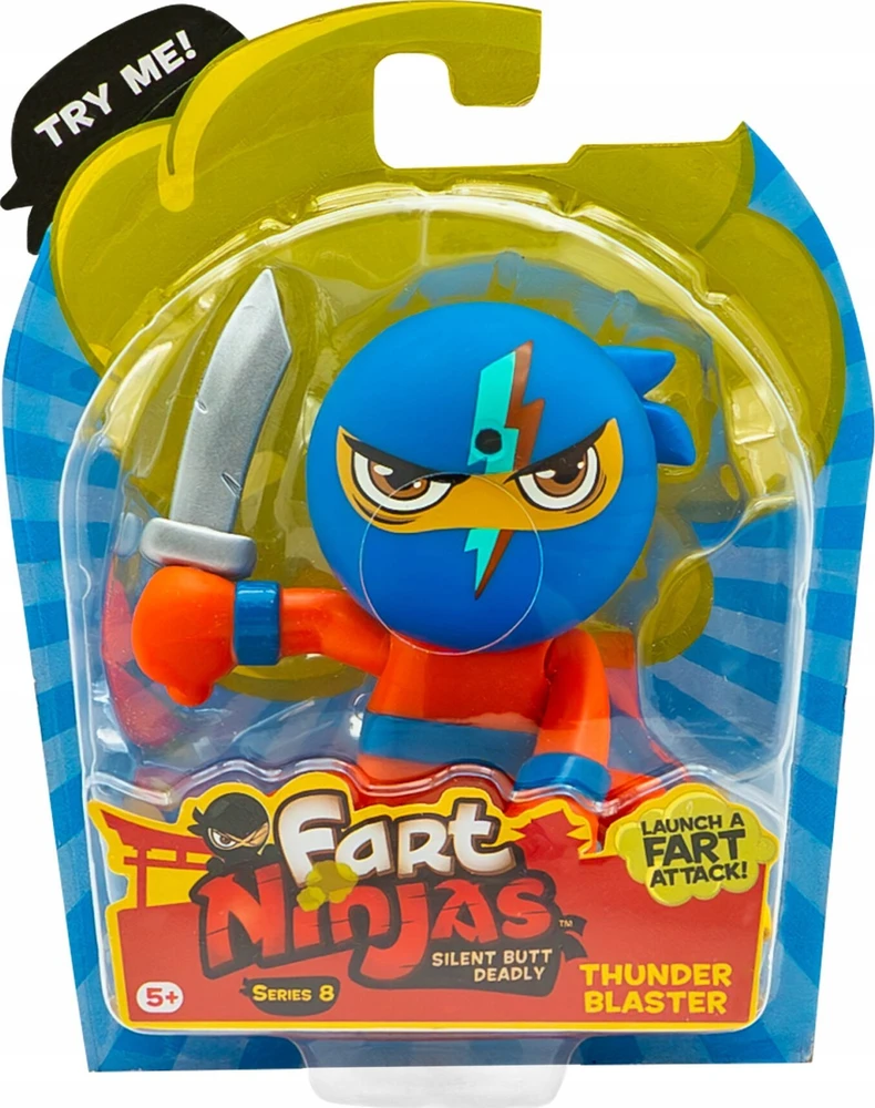 Scholl Funrise Toys FART NINJAS fig.su dwiękiem Thunder Blaster 70702