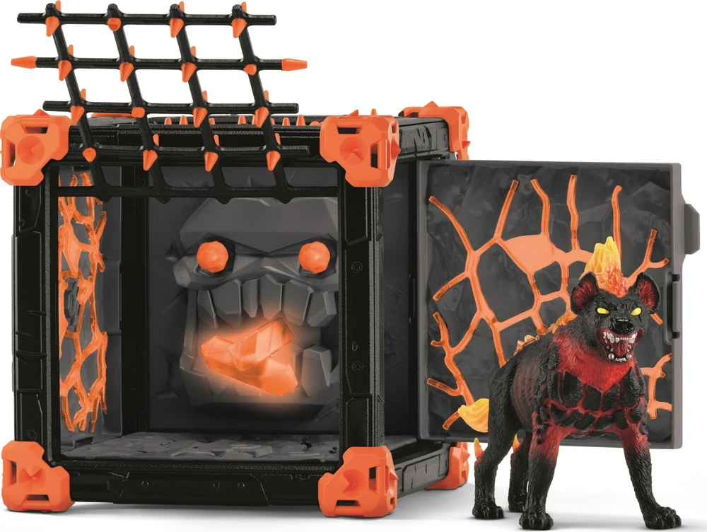 Schleich Figūrėlė hiena iš Eldrador lavos kovinės olos