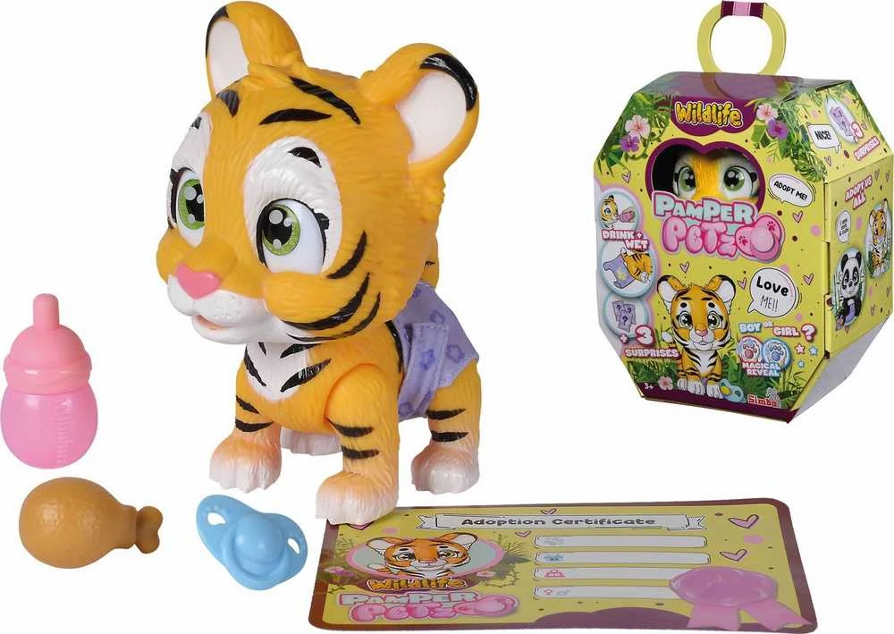 Gyvunėlis Simba Pamper Petz Tigras 15 cm