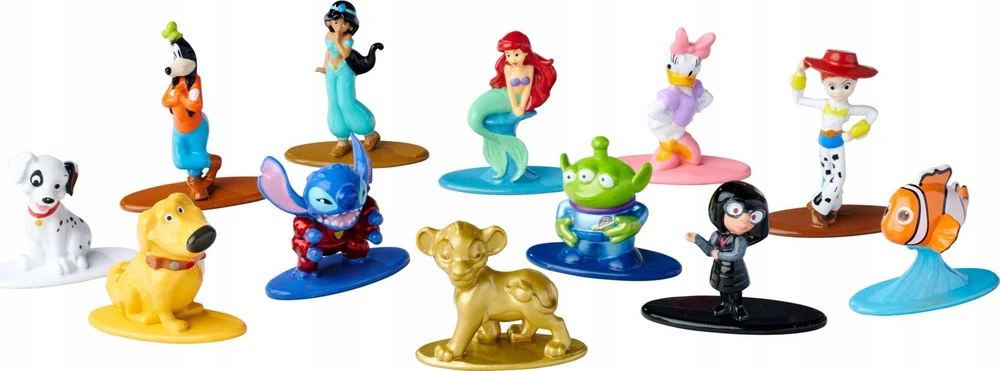 Simba „Disney Pixar Nano MetalFigs“ kolekcionuojamos figūrėlės „Disney“ veikėjų staigmenų krepšys, 2 serija