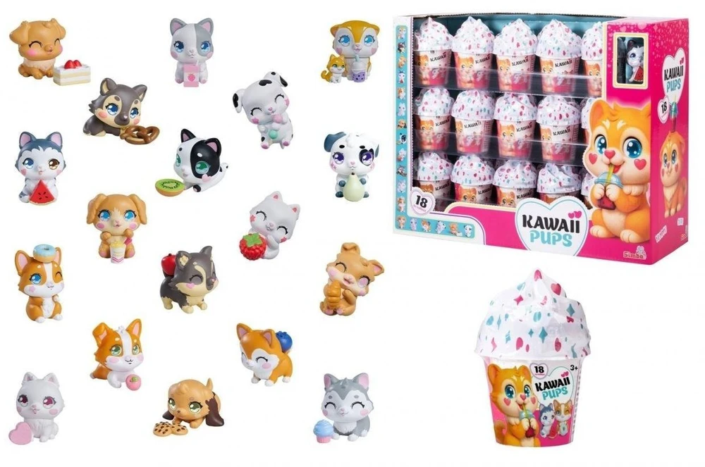 Simba Kawaii šuniukai 18 rūš. 595-2525 /30disp