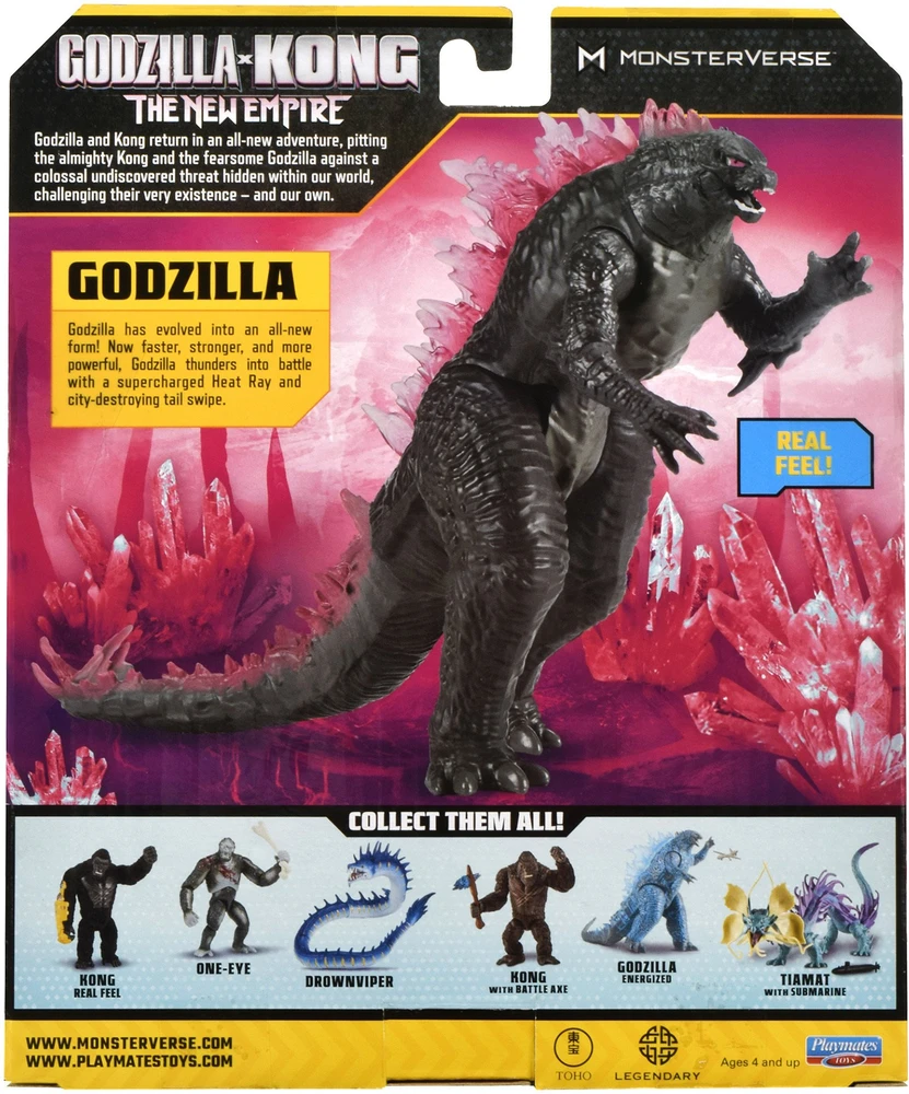 None Godzilla X Kong GODZILLA figūrėlė 6" Godzilla Evolved, 35232