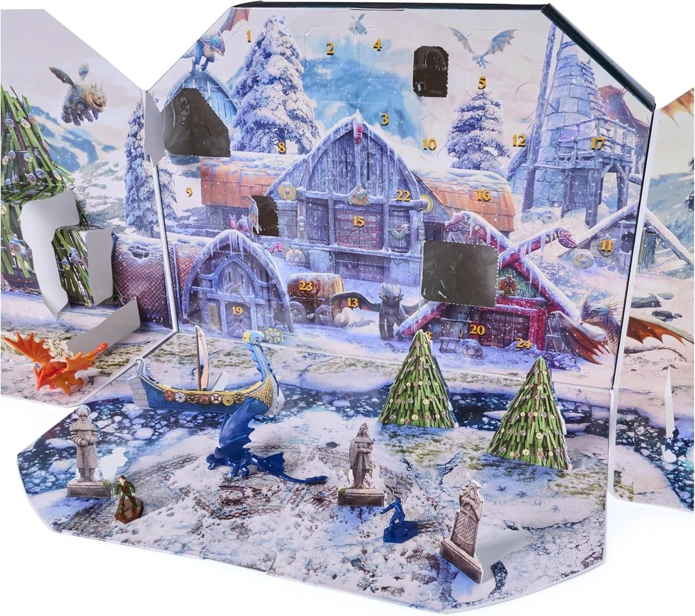 Figūrėlė Spin Master Dragons Advent Calendar 2026 (6076690)