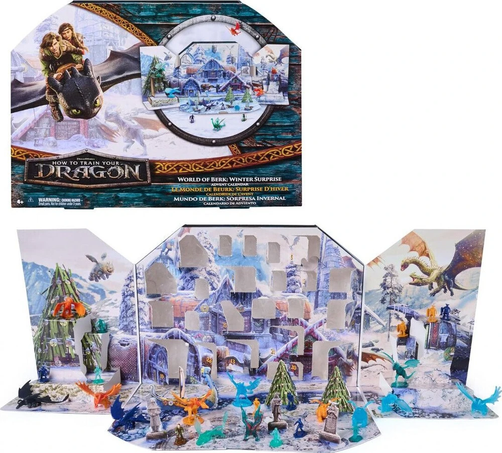 Figūrėlė Spin Master Dragons Advent Calendar 2026 (6076690)