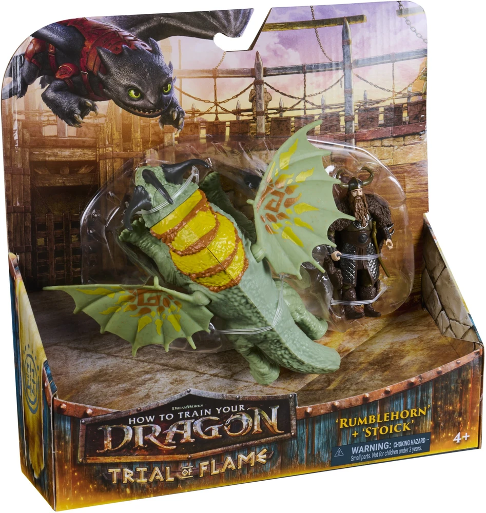 Dragons Drakonai – Vikingas ir Drakonas – Rumblehornas ir Stoikas (6075559)