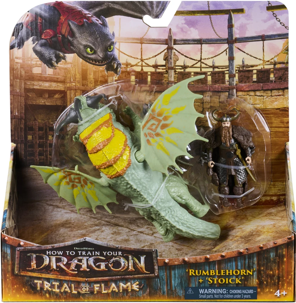 Dragons Drakonai – Vikingas ir Drakonas – Rumblehornas ir Stoikas (6075559)