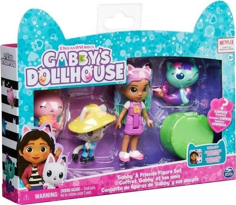 Spin Master Gabby's Dollhouse Friends figūrėlių rinkinys