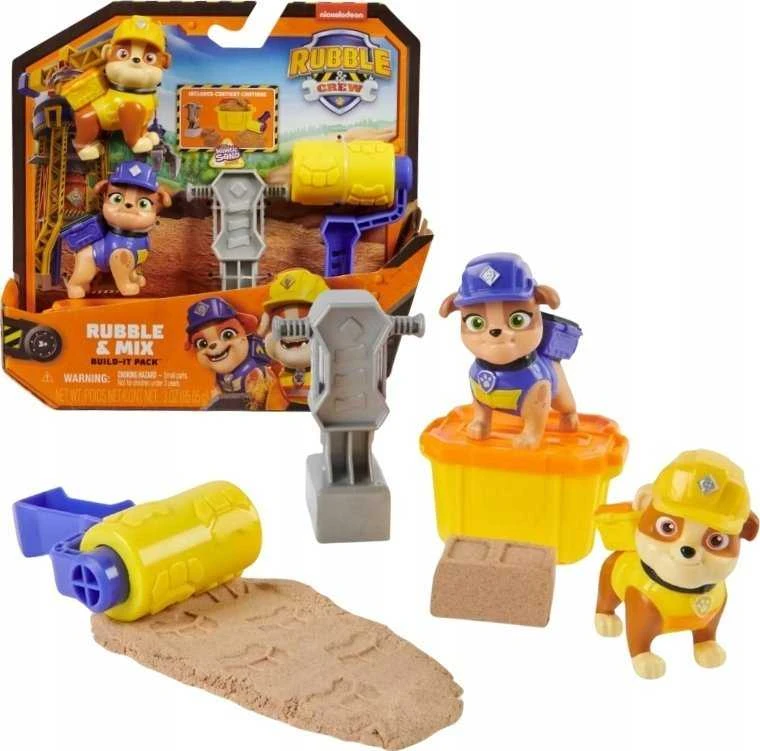 Nezatříděno Rubbleampcrew Žaislinė figūrėlė Paw Patrol Rubble & Crew 6066727