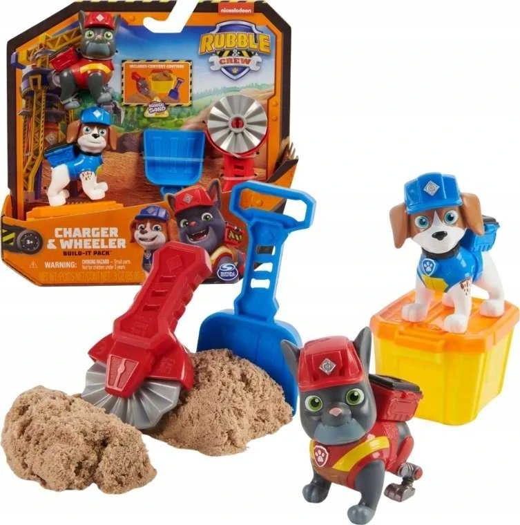 Nezatříděno Rubbleampcrew Žaislinė figūrėlė Paw Patrol Rubble & Crew 6066727