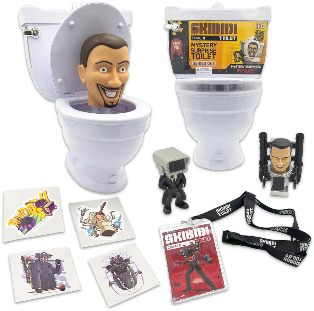 Skibidi Toilet Skibidi tualetas – paslaptingo siurprizo tualetas (1330)