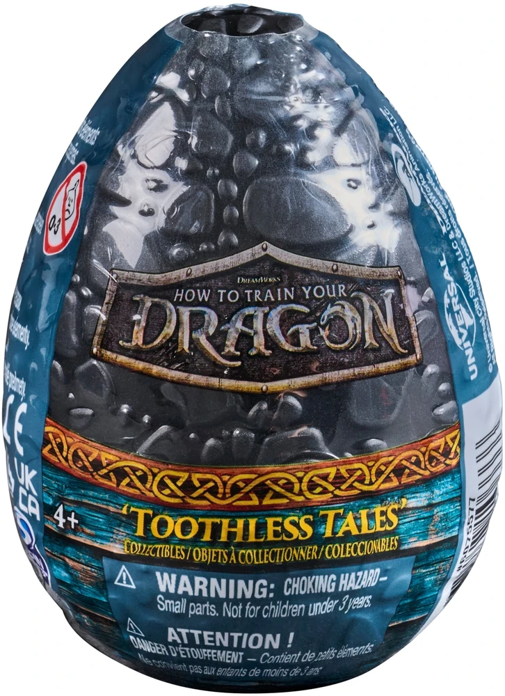 DRAGONS slaptųjų maišelių serija Toothlesstales