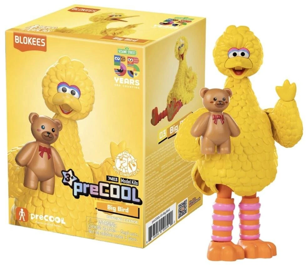 BLOKEES SESAME STREET FIGURES preCOOL S2 - DIDYSIS PAUKŠTIS