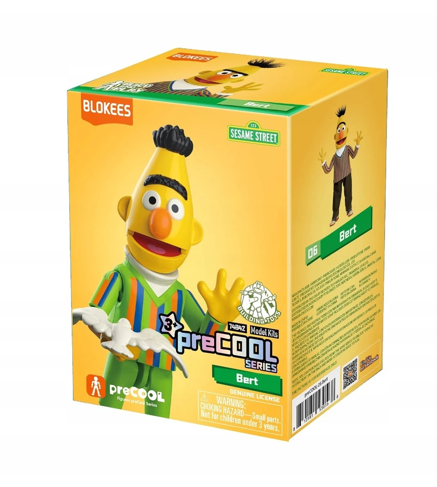 BLOKEES SESAME STREET FIGURES priešvėsinanti S1 - BERT