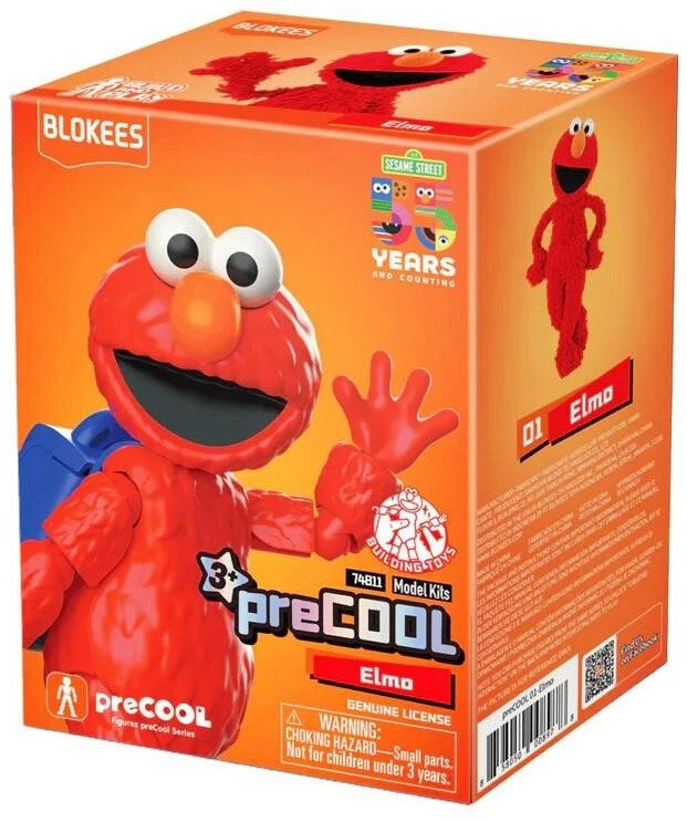 Blokees SESAME STREET KALADĖLIŲ FIGŪRĖLĖS, PRECOL S2 - ELMO