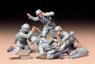 Tamiya Vokiečių pėstininkų minosvaidžio komanda 1/35 plastikinis modelis (35193)