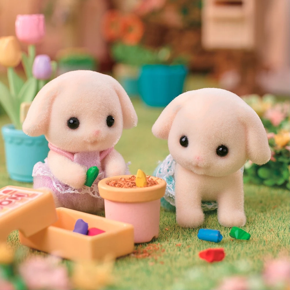 Sylvanian Families Silvanijos šeimos – Floros triušių dvyniai (5737)