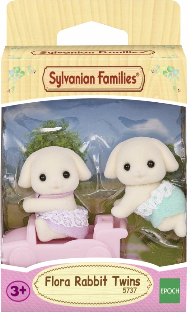 Sylvanian Families Silvanijos šeimos – Floros triušių dvyniai (5737)