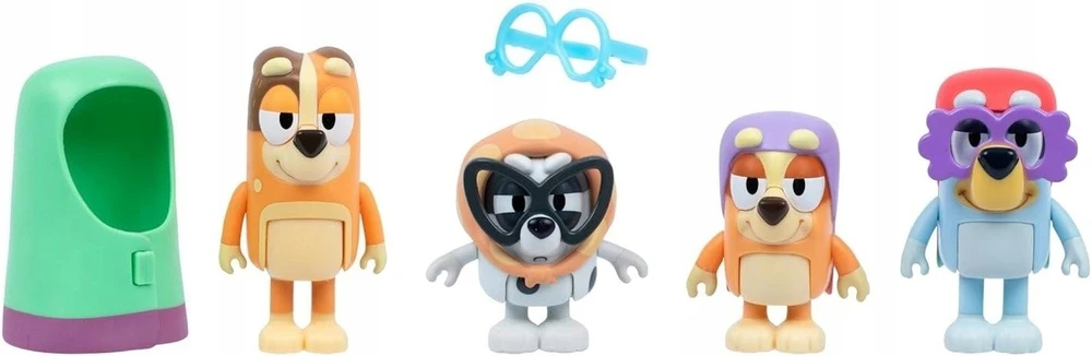 TM Toys Figūrėlės Bluey močiutės 4 vnt. rinkinys