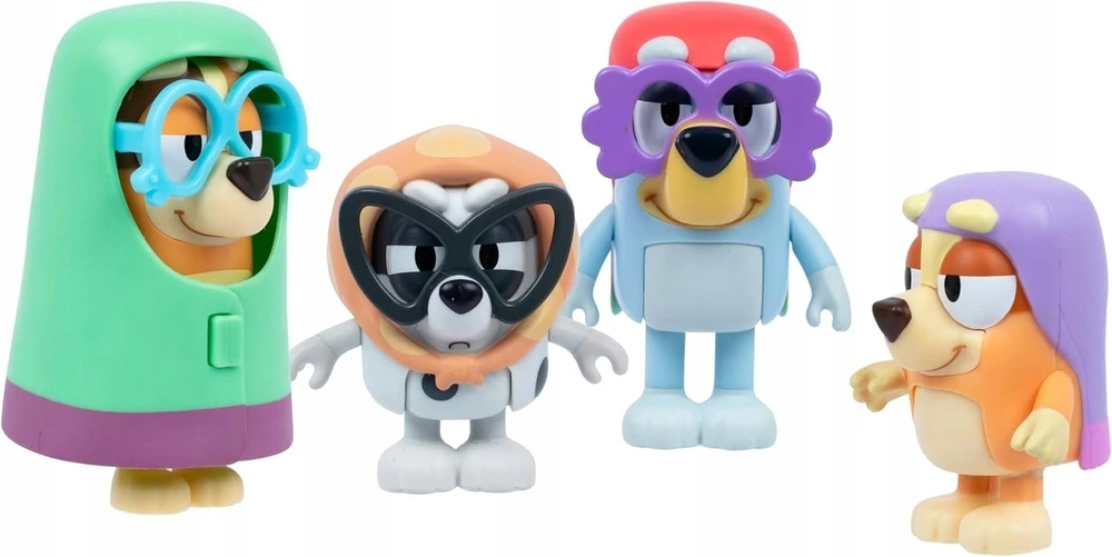 TM Toys Figūrėlės Bluey močiutės 4 vnt. rinkinys