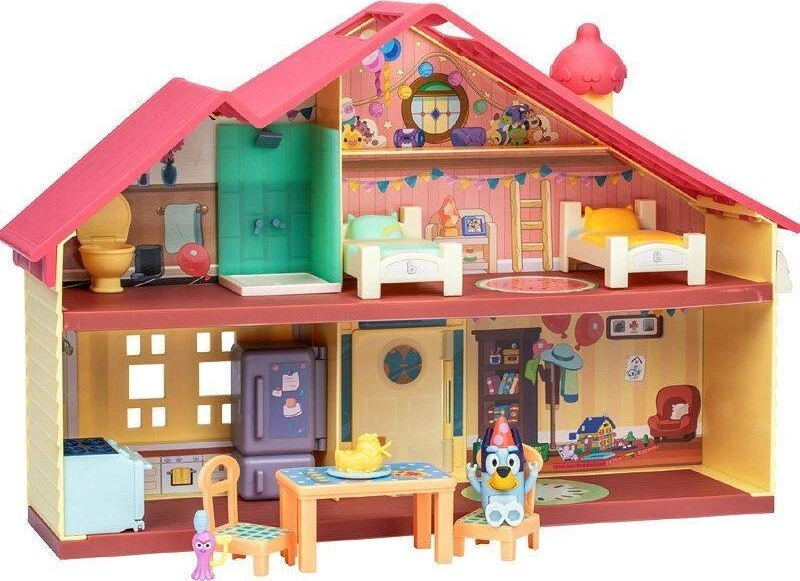 TM Toys Figūrėlė Bluey su namų šventės komplektu