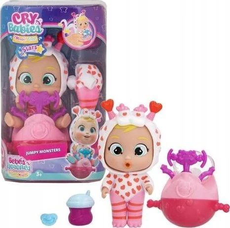 TM Toys TM Žaislai Lėlė Cry Babies Magic Tears Jumpy Monsters Momo