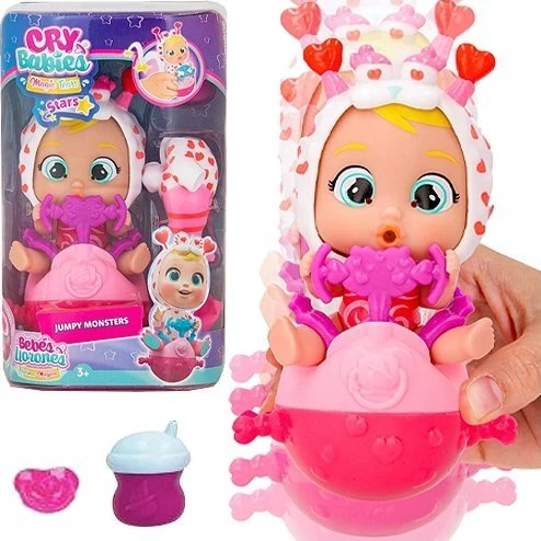 TM Toys TM Žaislai Lėlė Cry Babies Magic Tears Jumpy Monsters Momo