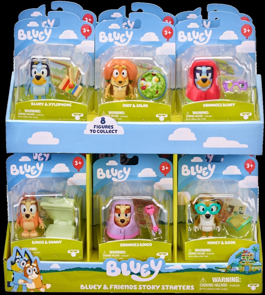 TM Toys Bluey Figūrėlė Linksmybės prasideda