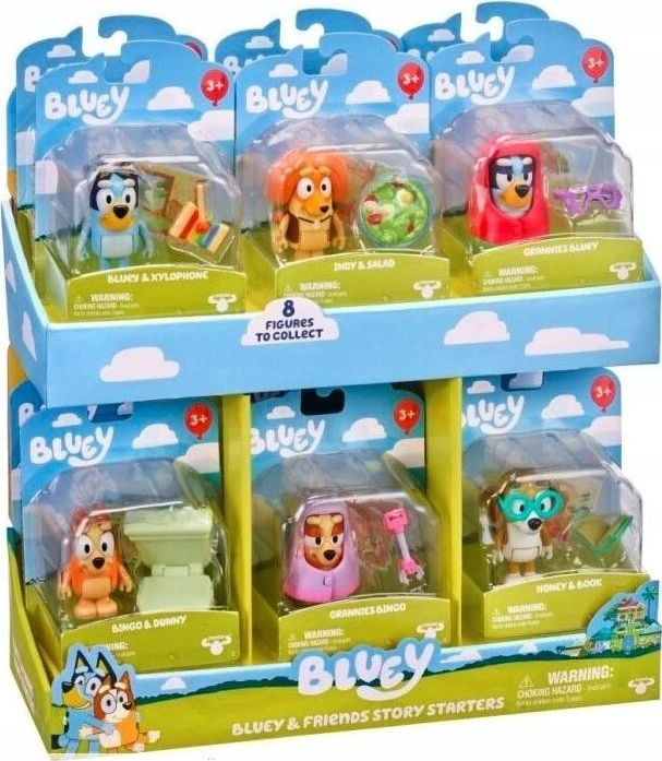 TM Toys Bluey Figūrėlė Linksmybės prasideda