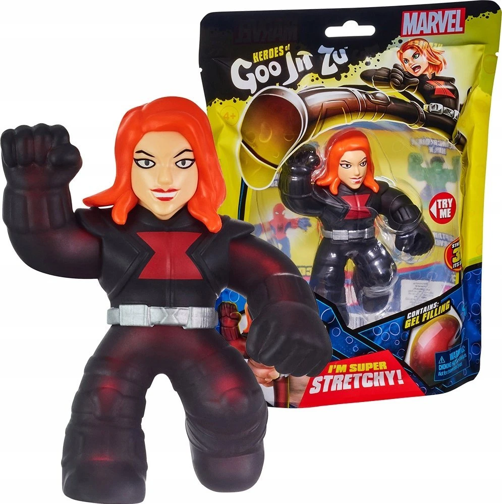 TM Toys Figūrėlė Marvel Goo Jit Zu juodoji našlė