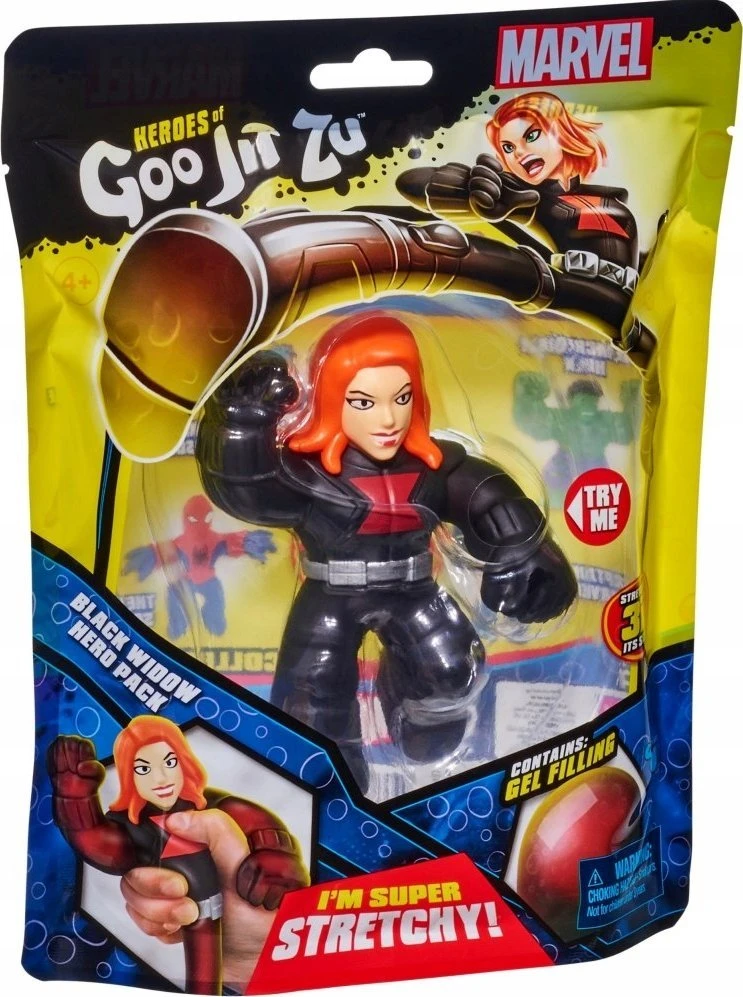 TM Toys Figūrėlė Marvel Goo Jit Zu juodoji našlė