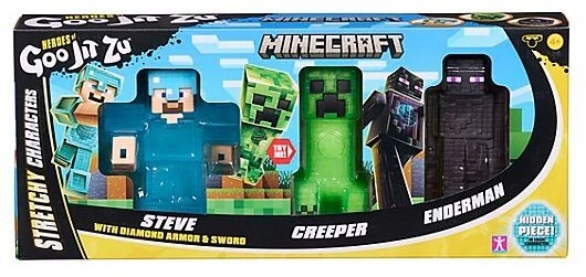 TM Toys GOO JIT ZU MINECRAFT 3 vnt.