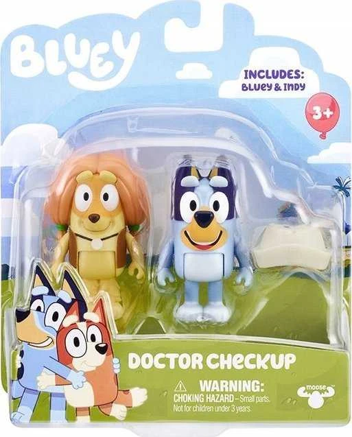 TM Toys Mėlynųjų figūrėlių rinkinys 2 pakuotės vizitas pas gydytoją