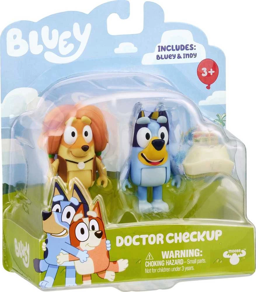 TM Toys Mėlynųjų figūrėlių rinkinys 2 pakuotės vizitas pas gydytoją