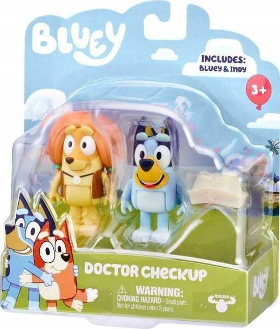 TM Toys Mėlynųjų figūrėlių rinkinys 2 pakuotės vizitas pas gydytoją