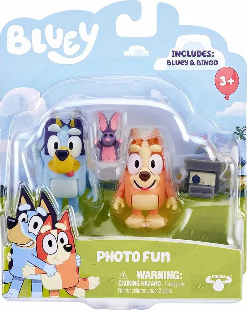 TM Toys Bluey Figūrėlė Zabawa w fotografa 2vnt.