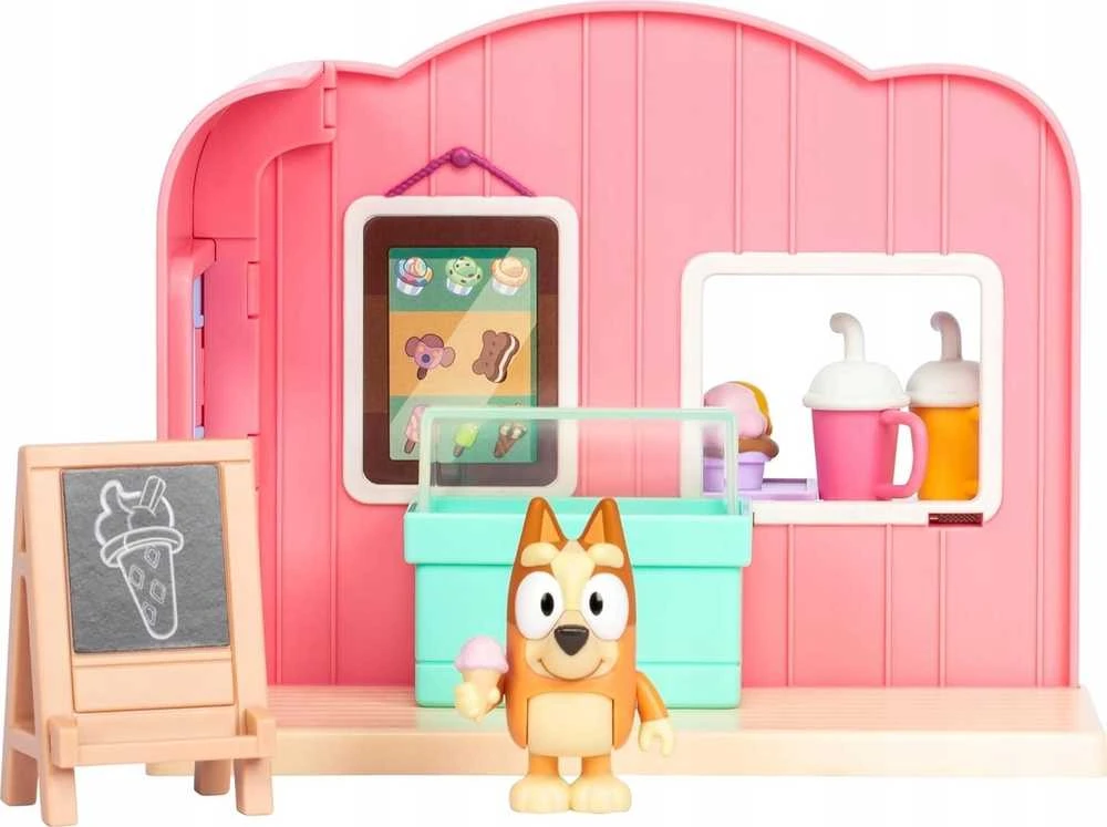 „Bluey“ – mini žaidimų rinkinys su ledų parduotuve (90243)